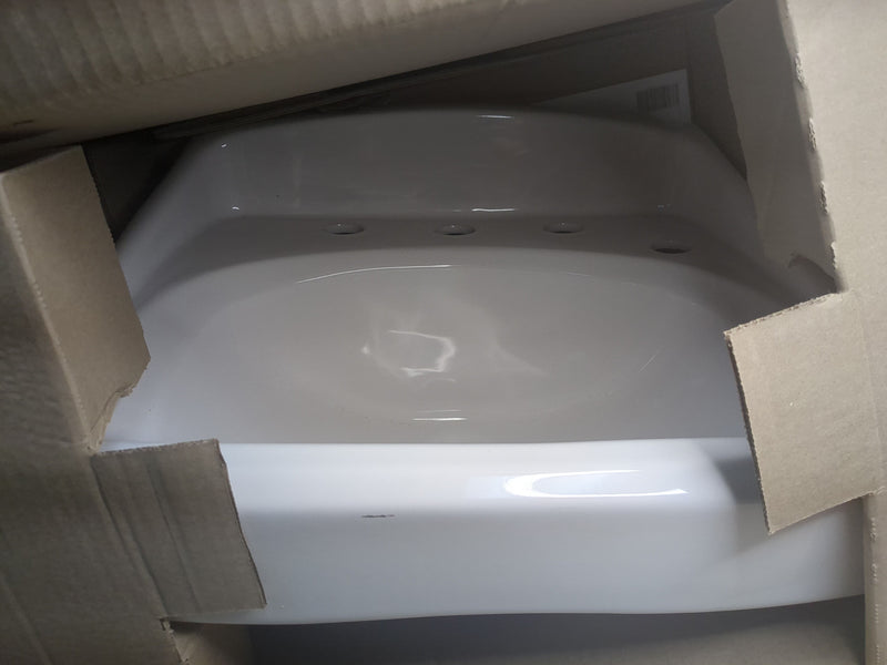 American Standard 0356037.020 Lucerne 20-1/2" Wall Mounted Porcelain Bathroom Sink - White