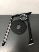 Tzumi 7865HD Atmosphere 16 in. Black Modena LED Lamp