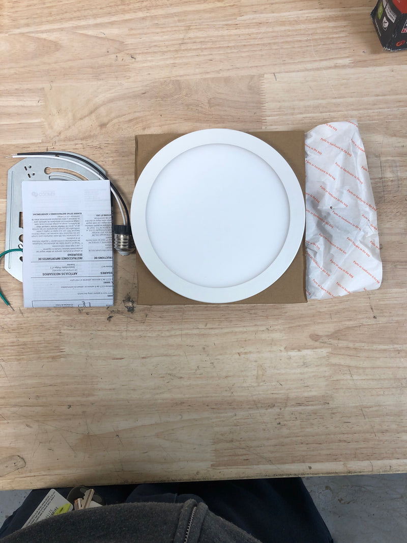 Halo SMD6R69SWH SMD 6 in. Round Surface Mount Downlight, 600 Lumen, 90CRI, Selectable CCT, White