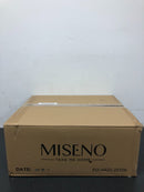 Miseno MNO1714OUBWH 19-1/2" Oval Undermount Bathroom Sink with Front Overflow - Bright White