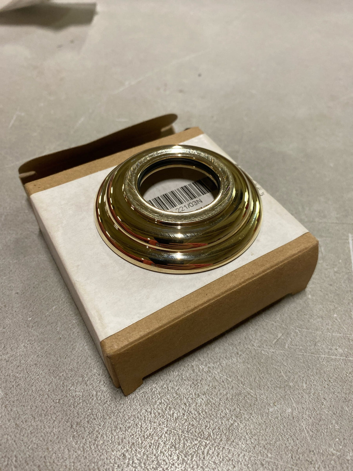 Newport Brass 2-221-03N Tub and Shower Arm Flange - Polished Brass Uncoated (Living)