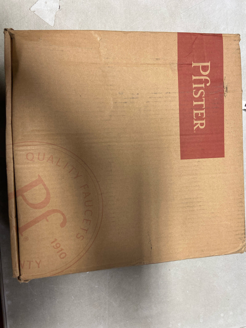 Pfister RT6-5DFK Kenzo Deck Mounted Roman Tub Filler Trim with Metal Lever Handles - Brushed Nickel