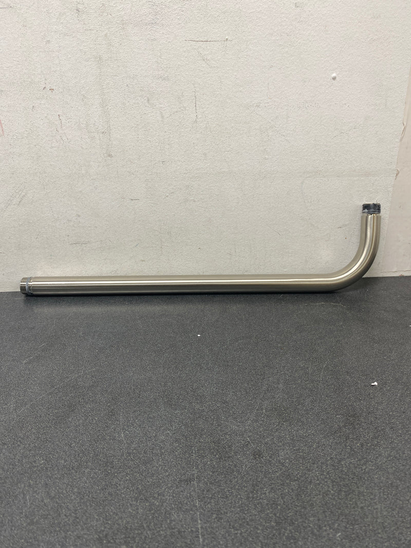 Miseno MNOSA216ZBN 16-5/16" Wall Mounted Shower Arm and Flange - PVD Brushed Nickel