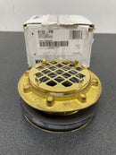 Kohler K-9132-PB 4-3/8" Round Shower Drain - Polished Brass