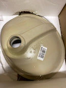 EAGO BC224 Bathroom Sink, 17.75"L x 15"W x 7.25"H, White