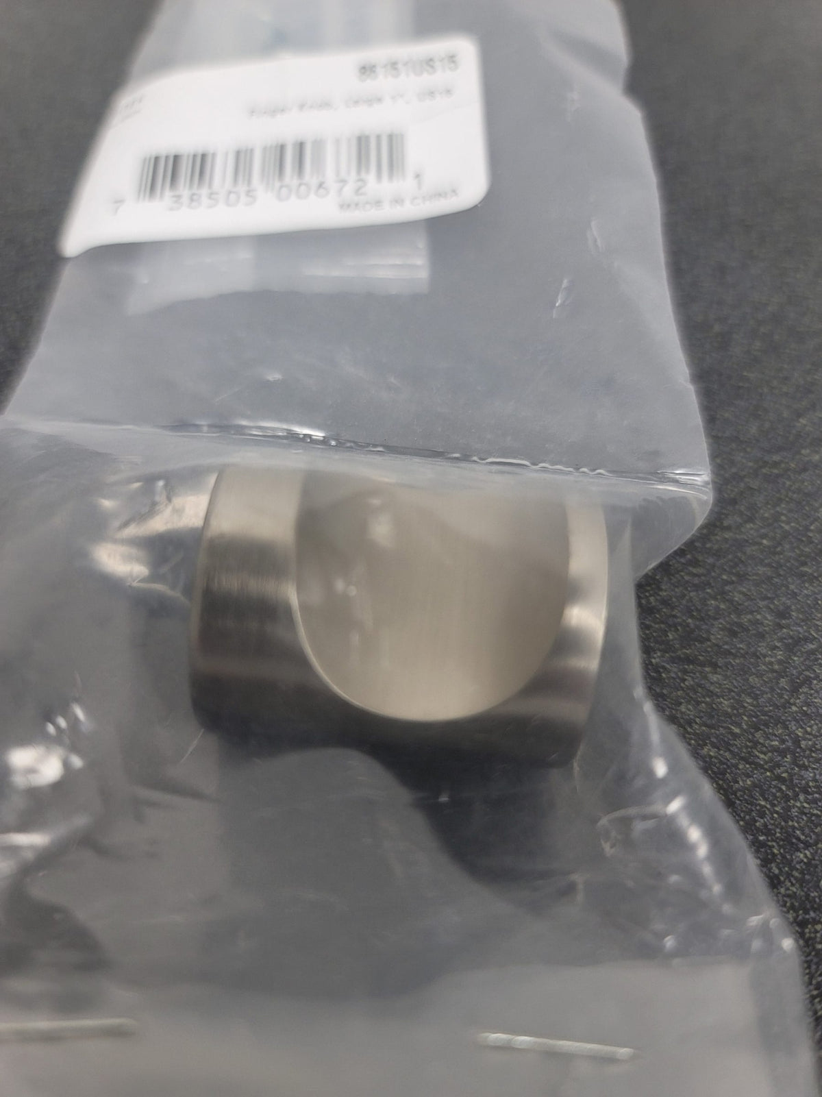 Emtek 86151US15 Contemporary 1 Inch Cylindrical Cabinet Knob - Satin Nickel
