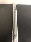 Alno Vita Bella 14" Center to Center Modern Knurled Bar Large Cabinet Handle Pull with "L" Posts