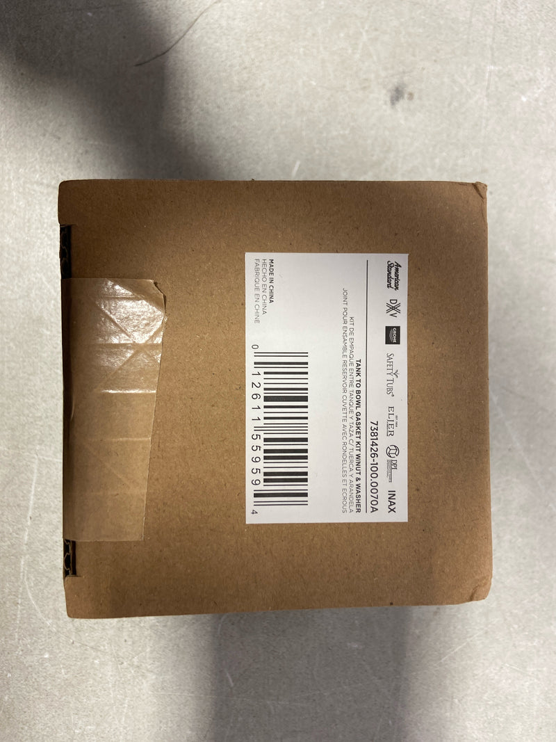 American standard 7381426-100.0070A VorMax Tank-to-Bowl Gasket Kit