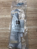 Belwith Keeler B077051-MBBGB Sinclaire 6-5/16" Center to Center Ridged Bar Cabinet Handle / Drawer Bar Pull - Matte Black / Brushed Golden Brass