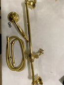 Rohl 1301E Spa Shower 1.8 GPM Single Function Hand Shower Package - Brass