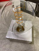 Bulbrite 776516 - LED4G25/21K/FIL-NOS/CURV/SPIRAL Designer LED Light Bulb