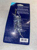 Euro Contemporary Collection Hook Single Prong 4-3/4 Inch Long Chrome Finish