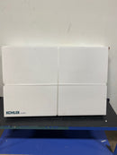 Kohler K-26052-BNL Essential 34-1/16" x 22-1/16" Rectangular Flat Framed Accent Mirror - Brushed Nickel