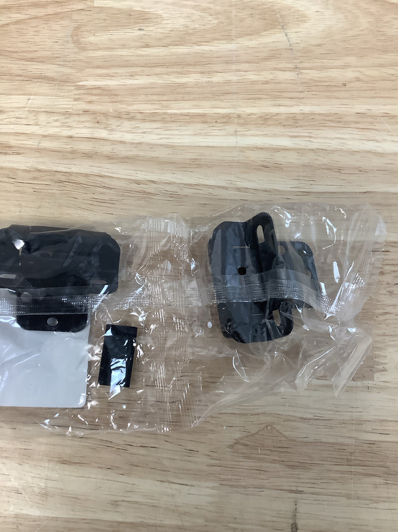 Amerock BPR7565FB Functional Hardware 3/8 Inch Inset Wrap Cabinet Door Hinge with 105 Degree Opening Angle and Self Close Function - Pair - Matte Black