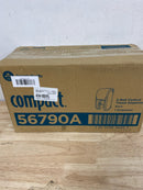 Georgia Pacific 56790A Double Roll Vertical Coreless Tissue Dispenser - Black