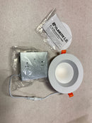 Bulbrite 773301 - LED12RECJBOXDL/4/5CCT/827-850/WHRD/D LED Recessed Can Retrofit Kit with 4 Inch Recessed Housing