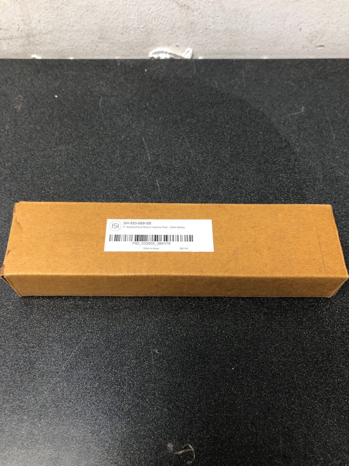 Signature Hardware 461740 Belfast 6 Inch Handle Cabinet Pull - Satin Brass