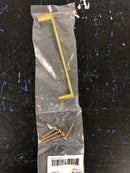 Ariel P115SB-1 Bristol 5 Inch Center to Center Handle Cabinet Pull - Satin Brass