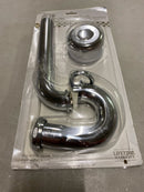 Signature Hardware SH362CP 1-1/4" P-Trap With High Box Flange - Chrome