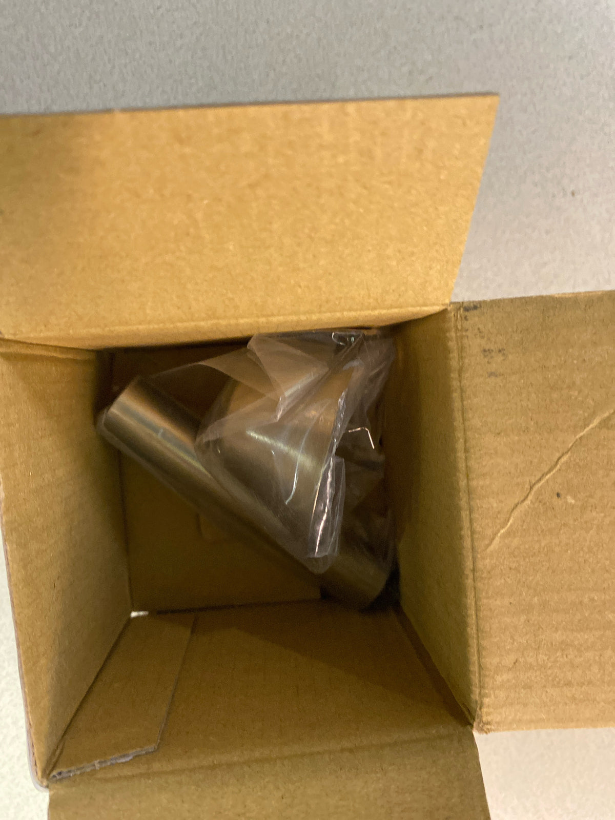 Signature Hardware SH261BN Supply Cover & Bell Flange for 5/8" OD Copper Pipe - Brushed Nickel