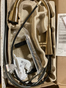 Delta 19802Z-CZ-DST Lenta Single-Handle Pull-Down Kitchen Faucet with ShieldSpray - Champagne Bronze