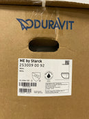 Duravit 2530090092 ME by Starck 1.28/0.8 GPF Dual Flush Wall Mounted One Piece Elongated Toilet - Less Seat - White