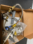 Kingston Brass KB958PL Victorian Mini Widespread Lavatory Faucet with Brass Pop-Up, Brushed Nickel