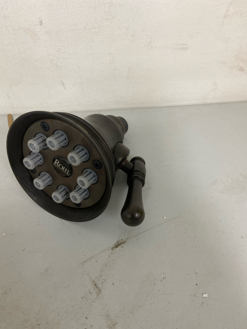 Rohl WI0123TCB Mantova 1.8 GPM Multi Function Rain Shower Head - Tuscan Brass