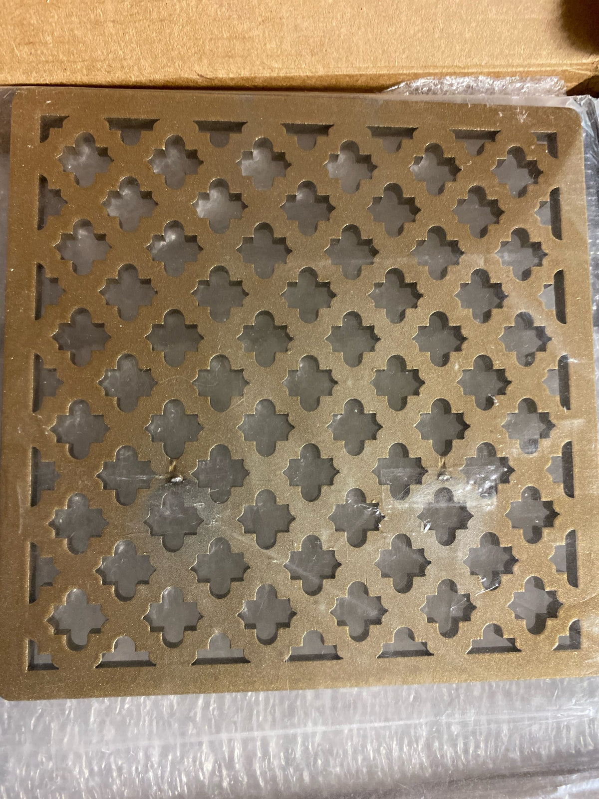 Infinity Drain MS 5 SB Moor 5" Drain Grate Only for Select Infinity Drain Center Drains - Satin Bronze