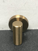 Amerock BH26542CZ Arrondi Single Robe Hook - Champagne Bronze