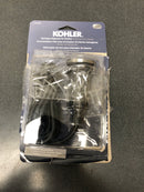 Kohler K-35726-VS Contemporary Garbage Disposal Air Switch Button - Vibrant Stainless