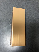 Amerock BP36574CZ Edge Pull 4-1/2 Inch Long Finger Cabinet Pull - Champagne Bronze