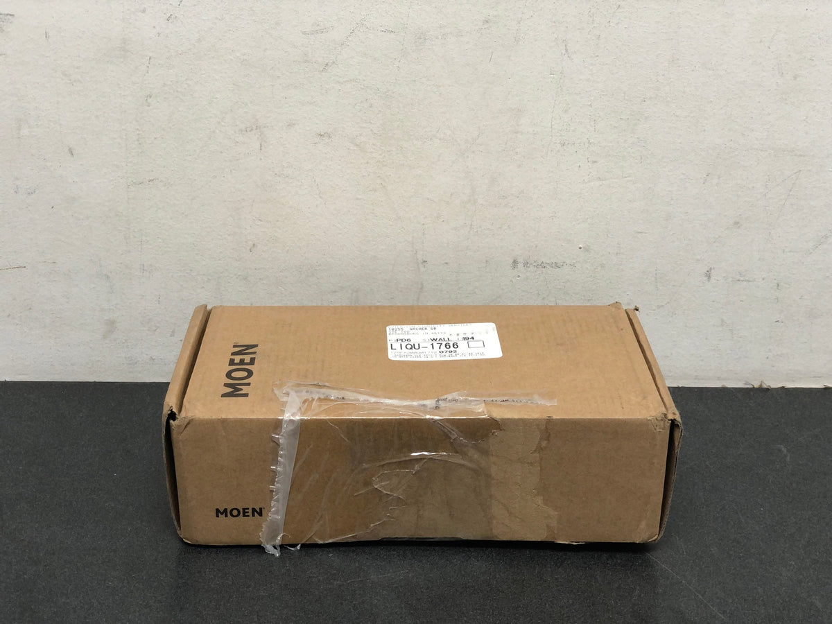 Moen S116BL Moen 16" Shower Arm with 1/2" IPS Connection - Matte Black