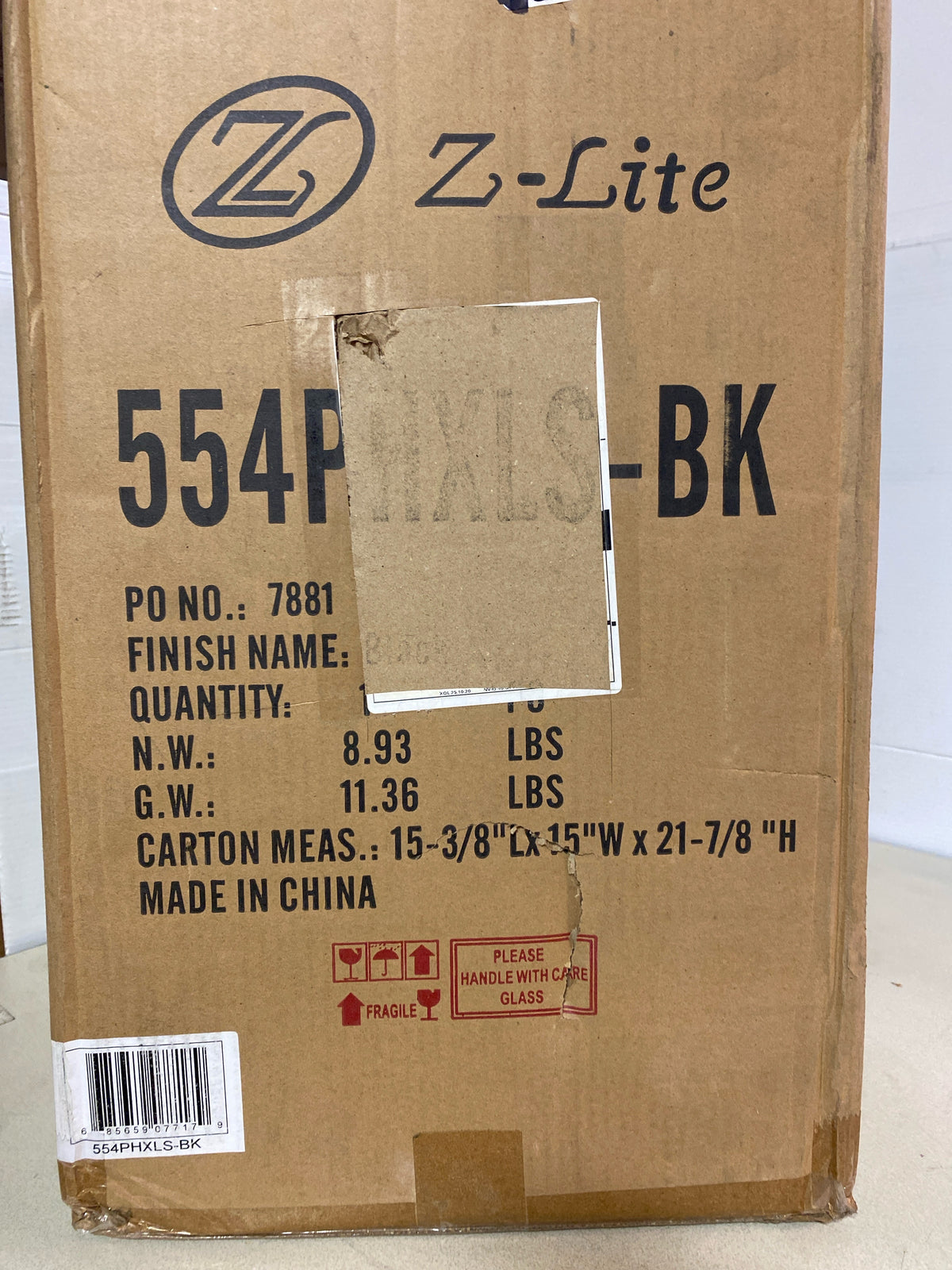 Z-Lite 554PHXLS-BK Aspen 3 Light 21" Tall Outdoor Single Head Post Light - Black