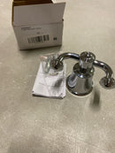 Signature Hardware 433263 Cooper Double Robe Hook - Chrome
