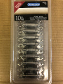 Amerock Functional 3/8 Inch Inset Self-Closing Face Mount Hinge - Package of 10 Hinges