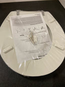 Jones stephens C013WD00CH Round Toilet Seat in White