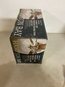 Hampton bay 91382 3-Light Brushed Nickel Ceiling Fan Shades LED Light Kit