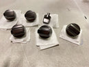 Cafe CXCG1K0PMBT Knob Set for Cafe Gas Cooktops - Brushed Black