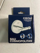Grohe 40461001 BauCosmopolitan Double Robe Hook - Starlight Chrome
