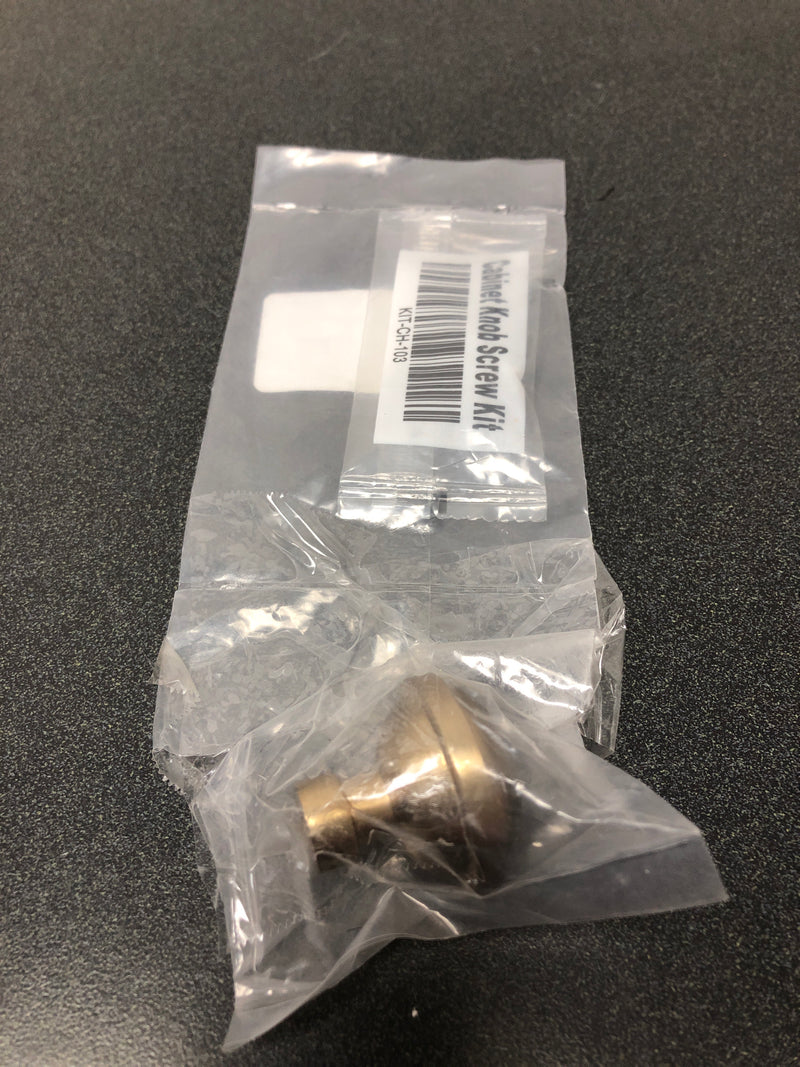 Emtek 86695US4 Brandt 1-1/4 Inch Mushroom Cabinet Knob - Satin Brass