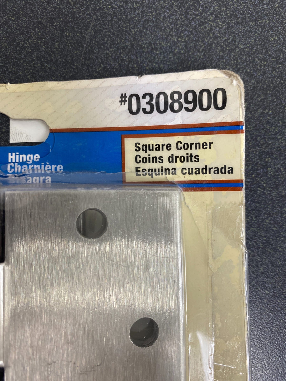 3 Gate House 4-inch Square Corner Hinges - Satin Nickel - 0308900 - NEW