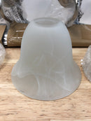 Maxim 8016MRSN Essentials 48" Wide Bath Light - Satin Nickel / Marble Glass