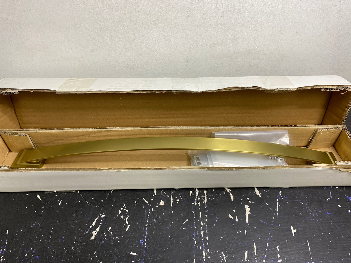 Amerock BP29367BBZ Candler 18 Inch Center to Center Appliance Pull - Golden Champagne