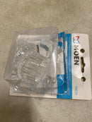 Moen 98039 Chateau Acrylic Knob Handle Replacement Kit for Single-Handle Tub/Shower, Clear