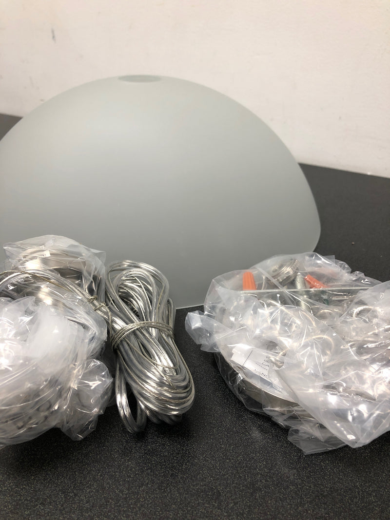 Progress Lighting P500149-009 Classic Dome Pendant 15" Wide Pendant - Brushed Nickel