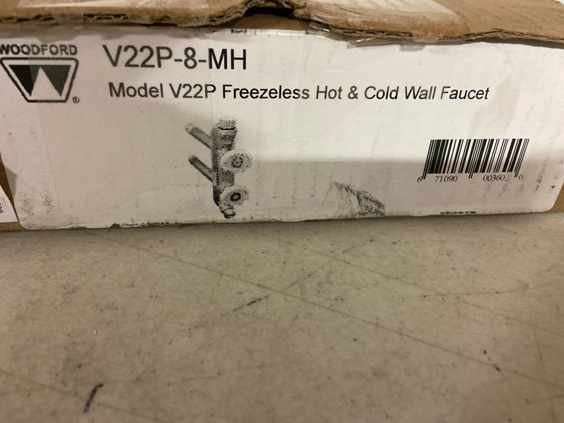 Woodford V22P-8-MH Vertical Hot and Cold Wall Faucet, Bronze