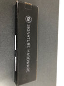 Signature Hardware 449634 12" Square Ceiling Mounted Shower Arm and Flange - Brushed Nickel