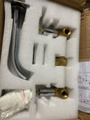 DreamLine FTCP0208X01 Chesapeake Wall Mounted Tub Filler - Chrome