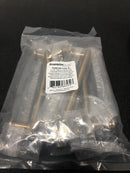 Franklin Brass P29618Z-CZA-B Francisco 5-1/16 Inch Center to Center Bar Cabinet Pull - Pack of 5 - Champagne Bronze Antimicrobial